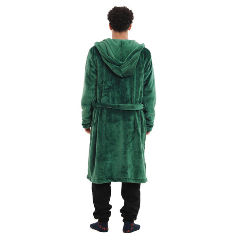 Snuggs Blanket Robe Dark Green
